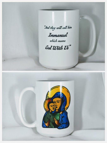 Mary and Jesus Icon Mug - Drinklings