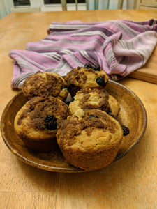 Gluten Free Blueberry Rice Flour Muffins