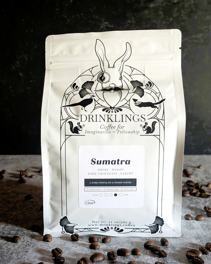 Sumatra - A Dark Chocolate and Woody Coffee (Medium-Dark Roast)