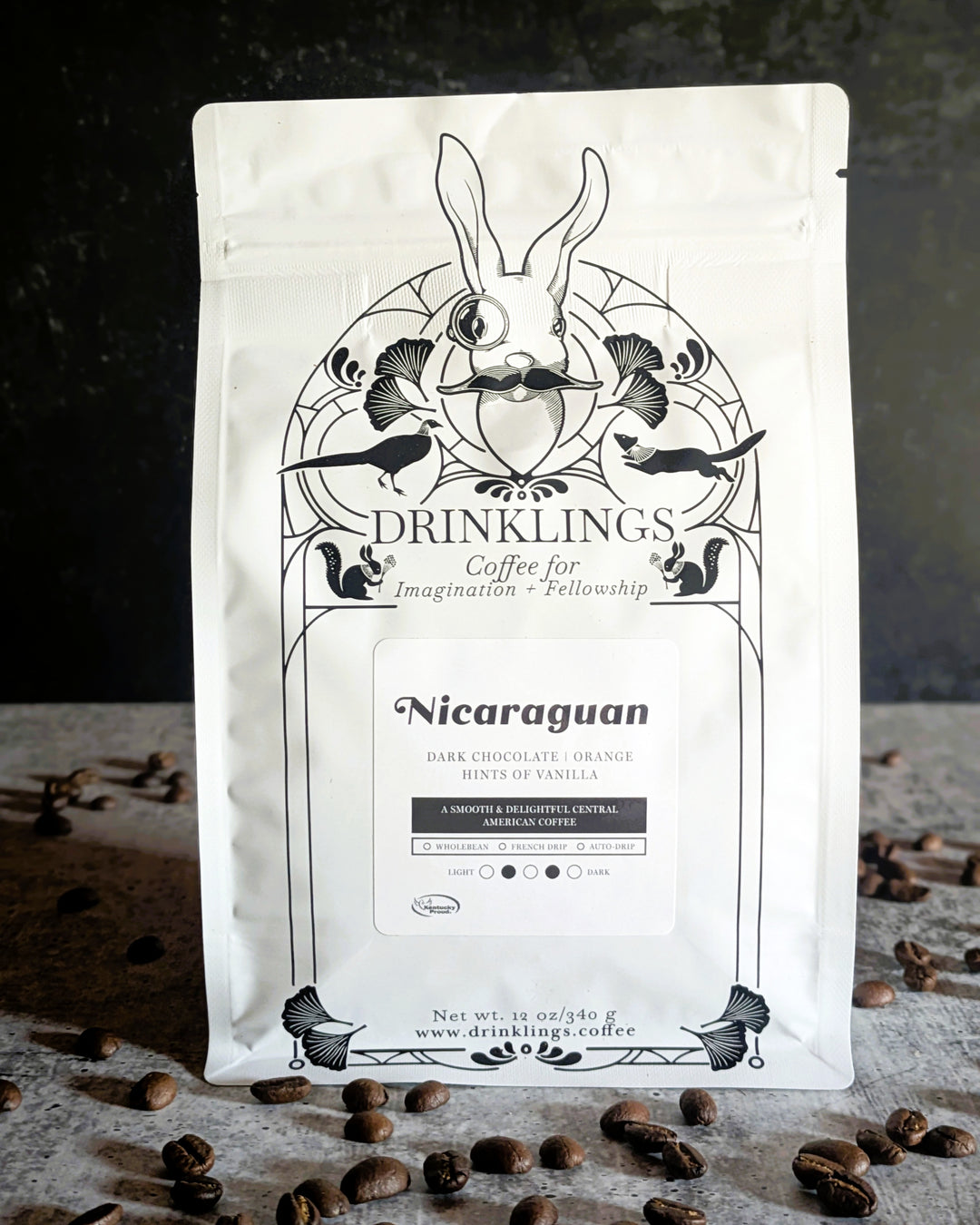 Nicaraguan -An Orange, Dark Chocolate, and Hints of Vanilla Coffee