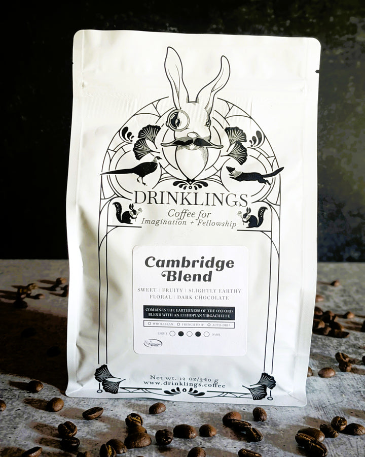 The Cambridge Blend - A Floral and Dark Chocolate Coffee (Light and Dark Roast)