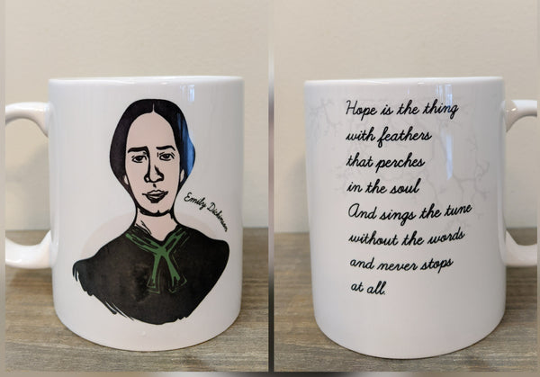 The Emily Dickinson Mug - Drinklings