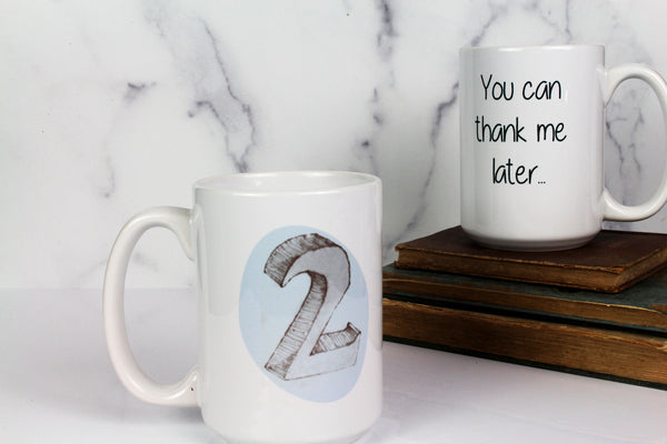 The Enneagram Mug  - Number Two (The Helper)