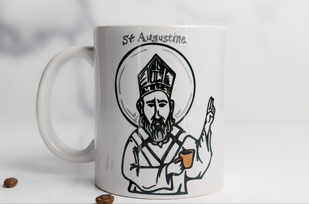 The Saint Augustine on Traveling Mug