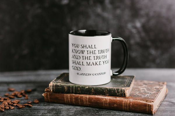 The Flannery O'Connor Mug