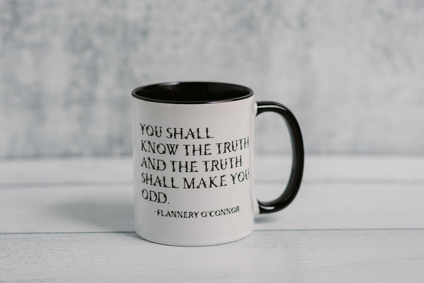 The Flannery O'Connor Mug