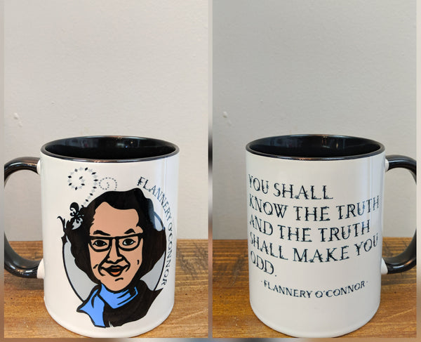 The Flannery O'Connor Mug - Drinklings