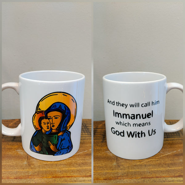 Mary and Jesus Icon Mug - Drinklings