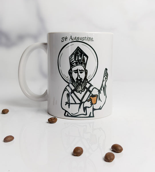 The Saint Augustine on Traveling Mug