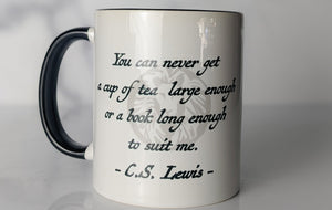 The C.S. Lewis on Tea and Books Mug
