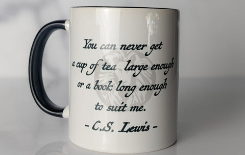 The C.S. Lewis on Tea and Books Mug