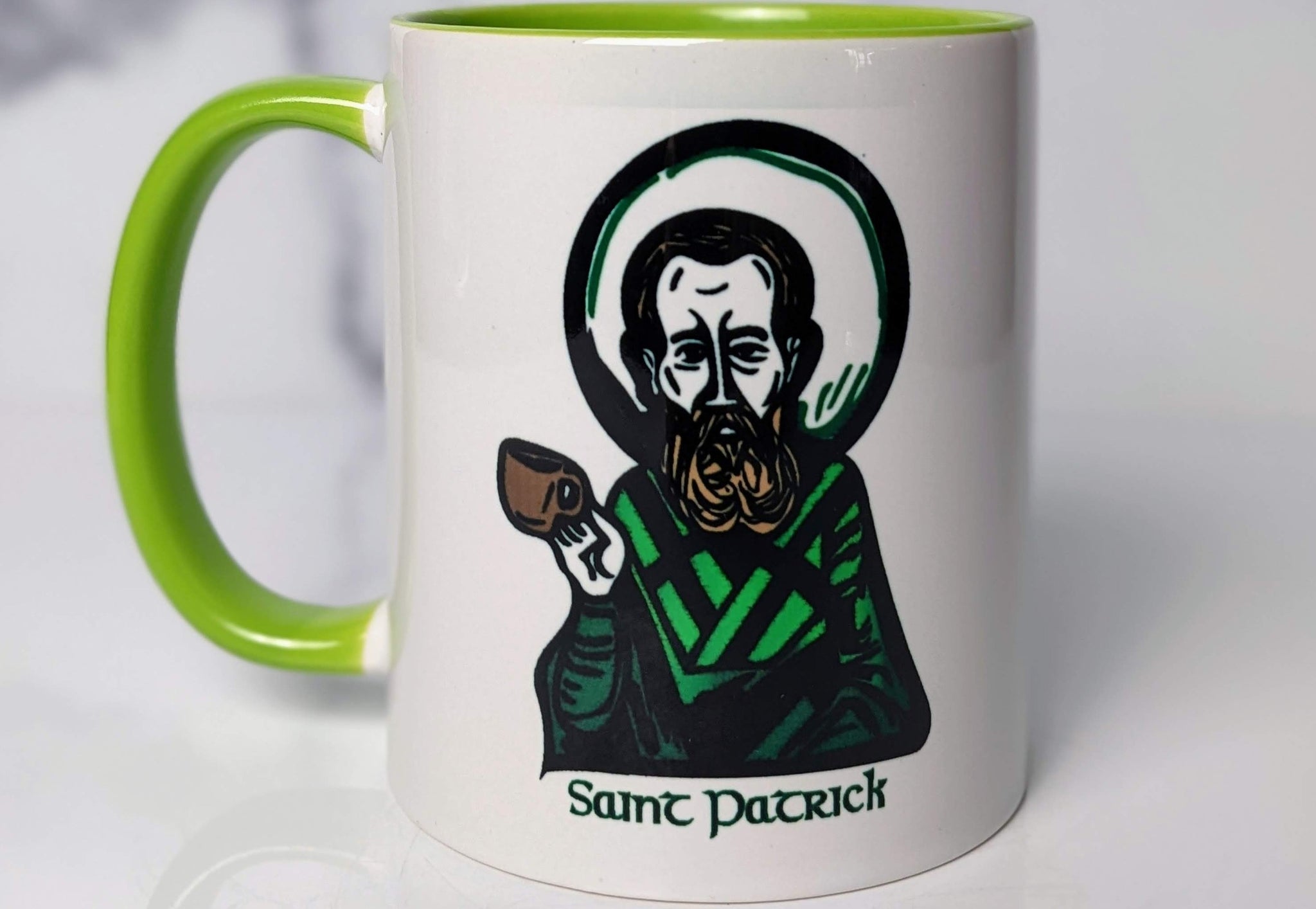 The Saint Patrick Prayer Mug - I Arise Today Prayer