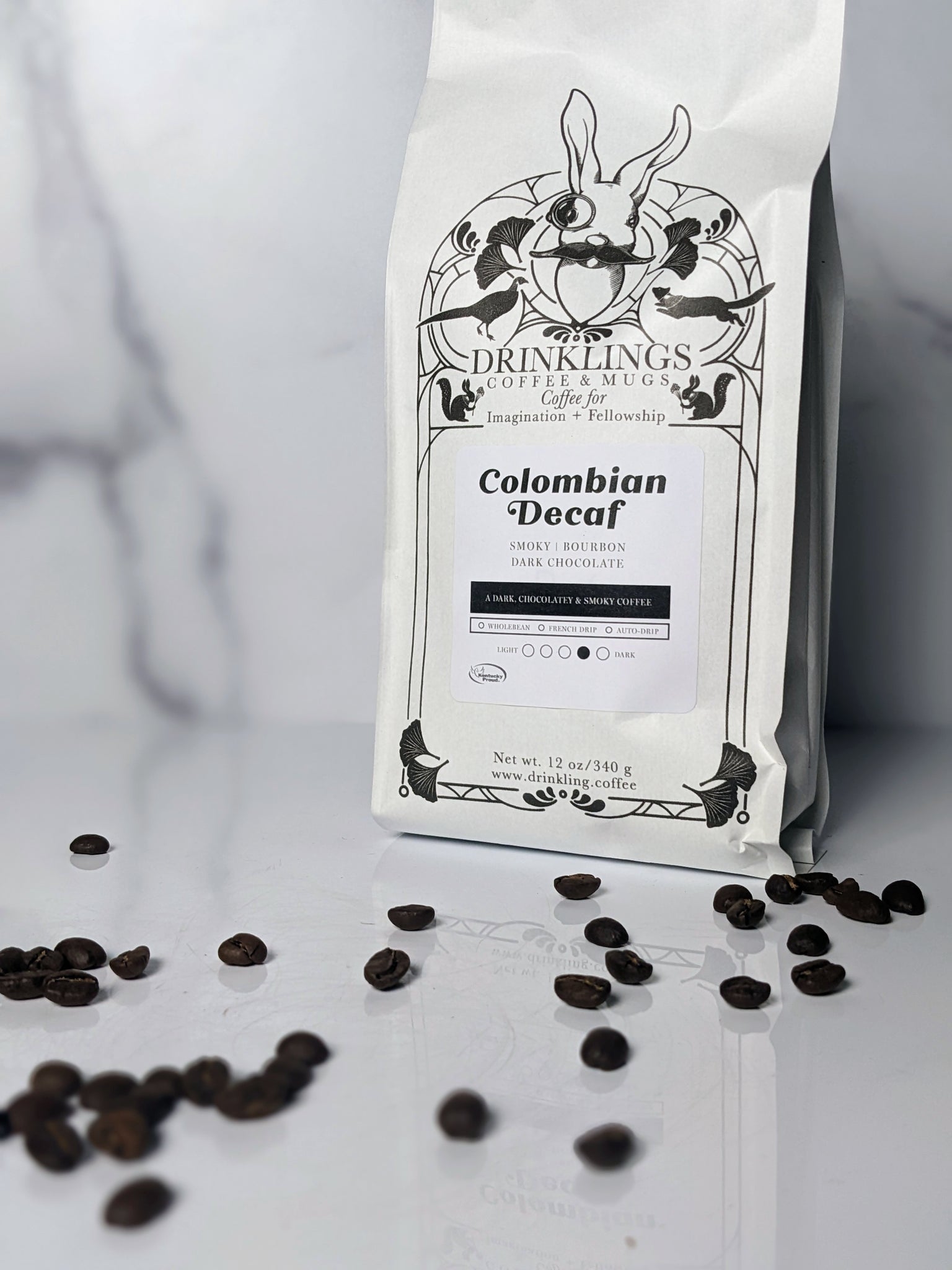 Colombian Decaf - A Dark, Chocolaty, and Smoky Coffee (Dark Roast)
