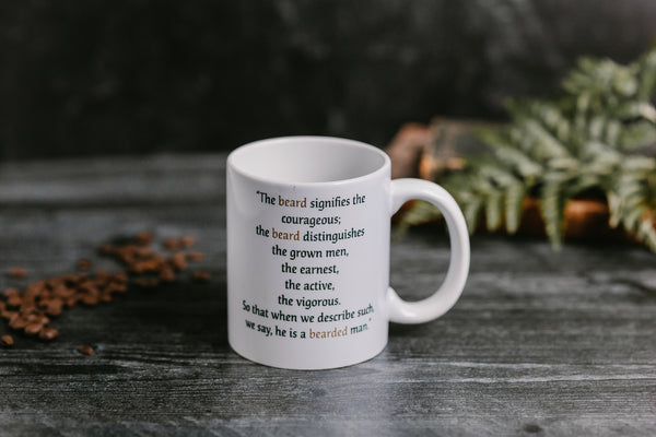 The Augustine Beard Quote Mug