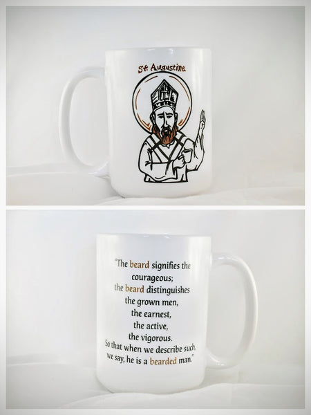 The Augustine Beard Quote Mug - Drinklings