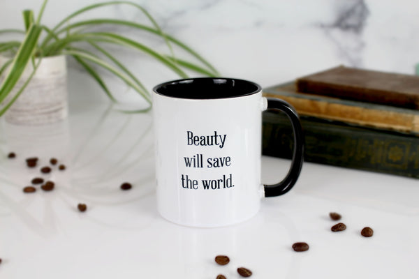 The Fyodor Dostoevsky Mug - Beauty Will Save the World